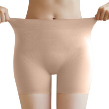 Panties for Women,Seamless Latex Enhancer Underwear for Women with Thin Pad Lifting Artifact Technology,Womens Underwear,Beige,L