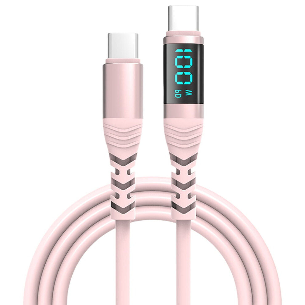 Usb-C To Usb-C Charging Cable 100W With Digital Display 913211354957