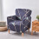 Housse extensible douce pour fauteuil, 1 pièce, accessoire de salon 1