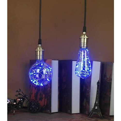 Vintage Edison LED-lamp E27 220V 3W 2-pack 2