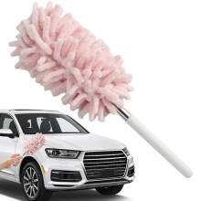 Chiffon de nettoyage pour voiture avec manche extensible anti-rayures (1 pièce)
