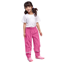 Kinder-Regenjacke und -hose, reflektierend, leicht, heiß
