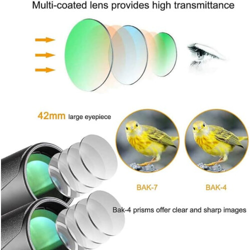 Binoculars HD high performance 12x42 1