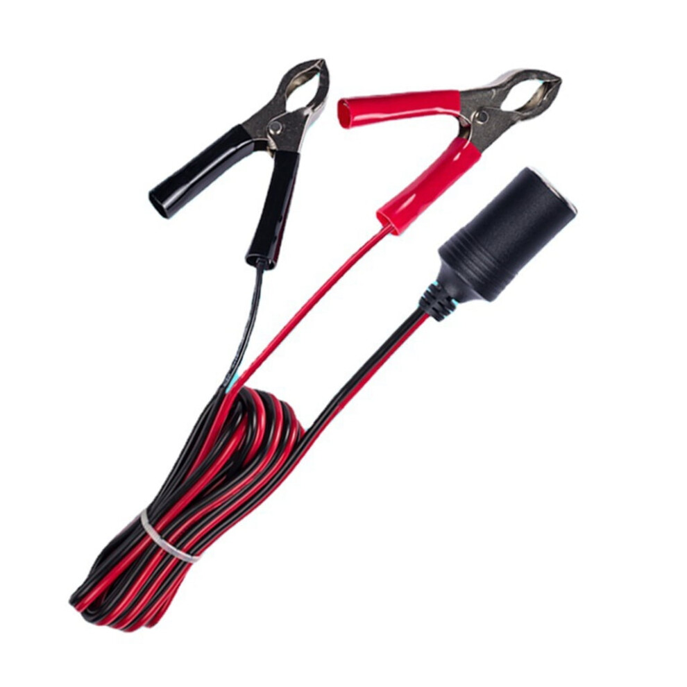 Yammee 12V/24V Cigarette Lighter Socket Extension Cord With 913211355091