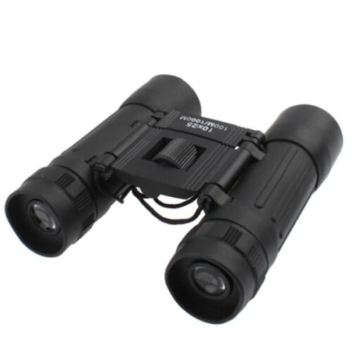 Compact binoculars high optics black 10x25 2