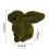 Beflockte Hasenfigur, Frühlingsdeko, 1 Stück 3