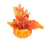 Halloween-gresskar med kunstige blomster, 1 stk. 1