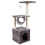 Cat tree scratching post dark grey 90 cm 2