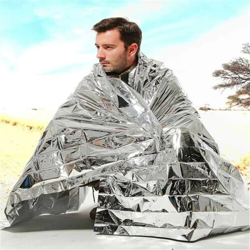 Emergency Survival Tent Foldable for Hiking Camping 1