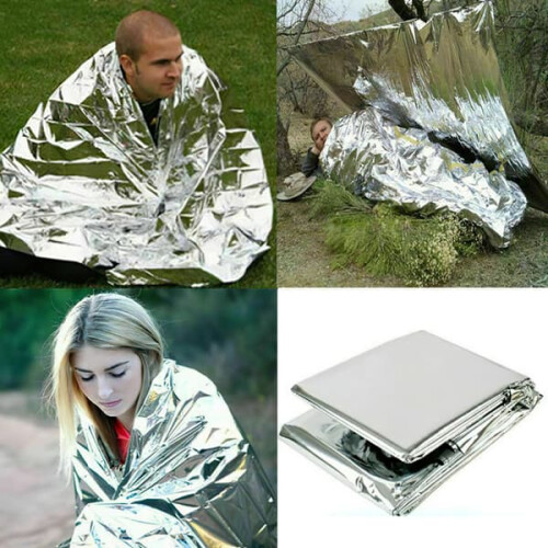 Emergency Survival Tent Foldable for Hiking Camping 2