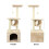 Cat tree scratching post dark grey 90 cm 4