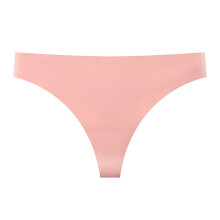 Panties for Women,Seamless Ice Silk Bikini Underwear Low Waist Comfortable Breathable Thong For Women Pure Soft Panties,Womens Underwear,Pink,M