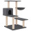 vidaXL cat tree dark grey 82.5 cm with sisal posts 2