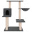 vidaXL cat tree dark grey 82.5 cm with sisal posts 3