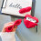 Heart-shaped shockproof case for AirPods Pro red one size 3