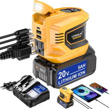 200W měnič výkonu pro baterie DeWalt 20V Max s