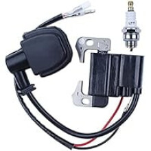 Ignition Coil and Spark Plug Kit for Robin Brushcutters
