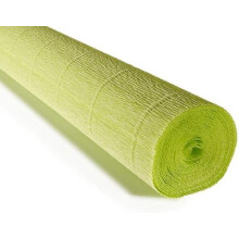 Italian crepe paper roll heavy-weight 180 g acid green