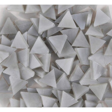 Crystal mosaic chips gray 200g 0.6x0.6 inch