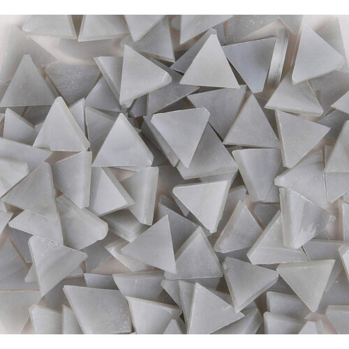Crystal mosaic chips gray 200g 0.6x0.6 inch