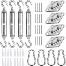 Ensemble de fixation pour auvent M5 en acier inoxydable robuste 304