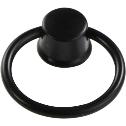 PILYON black ring drawer pulls 10-pack