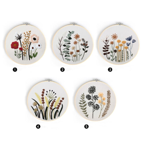 Valentine's Day Embroidery Kit for Beginners Set 2