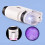 Portable Kids Microscope for Science Education White 5