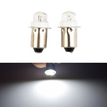 Ampoule LED pour lampe torche P13.5S PR2base 3V 6000K (lot de 2)