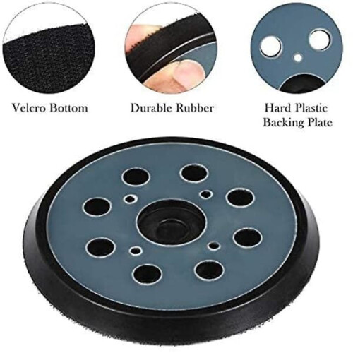 Sanding Plate 125 mm 8-Hole 2 pcs for DWE6423/6421 1