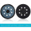 Sanding Plate 125 mm 8-Hole 2 pcs for DWE6423/6421 3