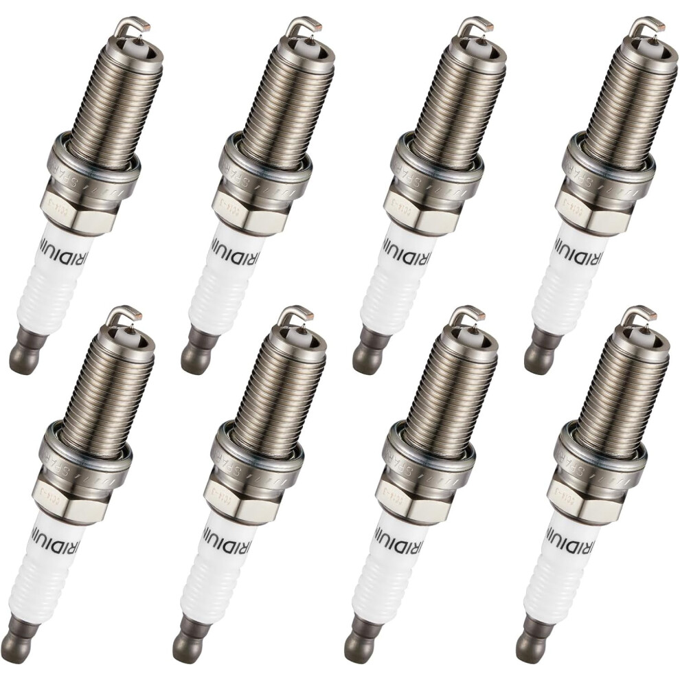 Iridium Spark Plugs 6240, Compatible With Infiniti Q45/M45/Fx45/Qx56 (2002Â2010) & Nissan Titan/Armada/Pathfinder (2004Â2006), 4.5L/5.6L V8, 9329345117558