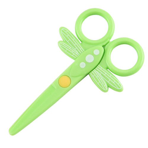 Jacenvly scissors for paper and plastic, 1 pair 2