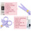 Jacenvly scissors for paper and plastic, 1 pair 7