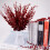 Black Faux Eucalyptus Stems 15 inch 36 pcs 6