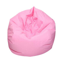 Velvet Bean Bag Chair Soft Round Compact 1 Pc