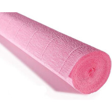 Italian crepe paper roll heavy-weight 180 g pink