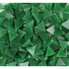 Green Triangle Mosaic Tiles 0.6x0.6 inch 200g