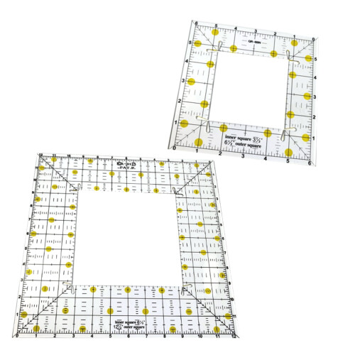 Acrylic quilting ruler for DIY sewing and patchwork 2