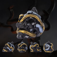 Aztec Death Whistle - Obsidian Black, 125+ dB