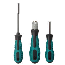 Practical 3 Piece 1/4Inch Hexagonal Screwdriver Bit Holder Set for Home and Professional Use with Various Handle Types