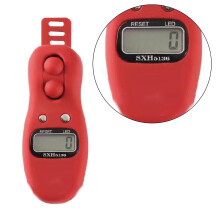 Digital rotating prayer beads counter with reset function