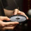 Ceramic incense holder tray with yin yang design 1