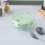 Square Glass Food Storage Container with Airtight Lid 320ml 6