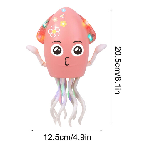 Smart Dancing Squid Robotic Pet with Lights Music and 2
