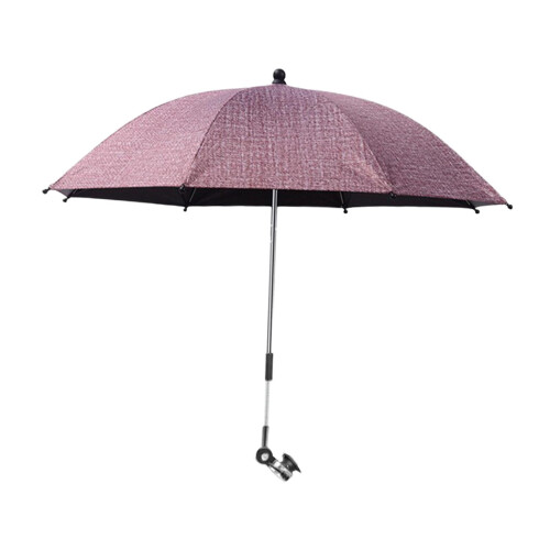 Baby pram umbrella with clamp red 1 piece 2