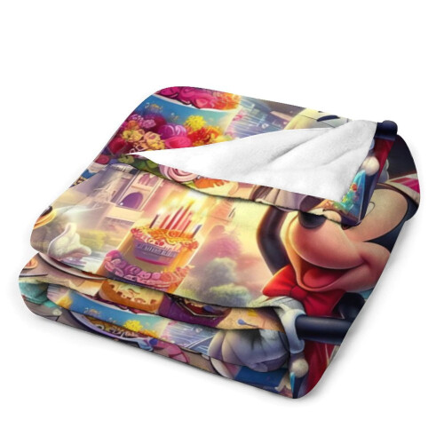 Mickey blanket ultra-soft flannel throw 40" x 50" 2