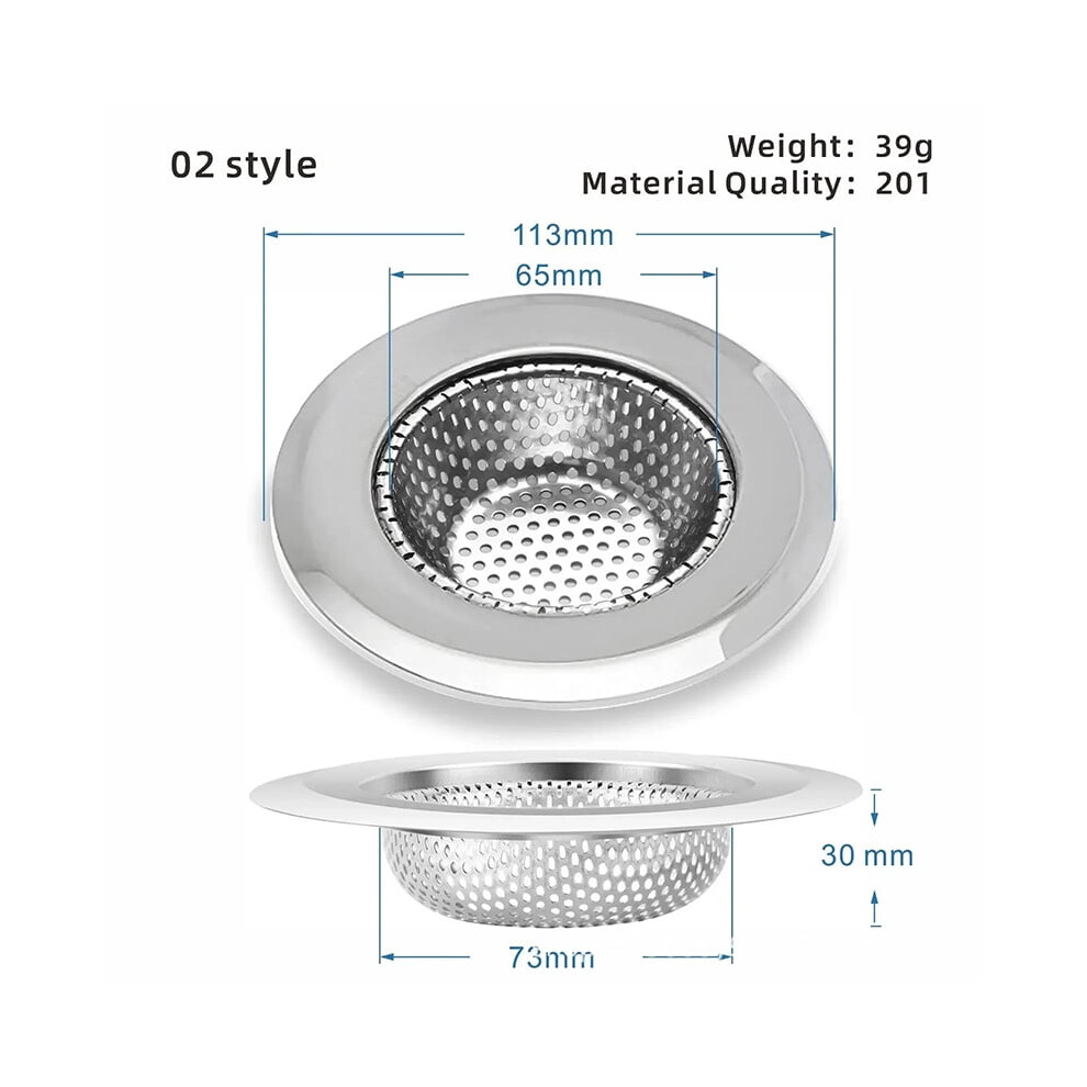 Stainless Steel Sink Strainer Mesh Filter 1 Pack 971050109251