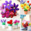 Chenille Stems for DIY Crafts 14 Colors 100 Pcs 4