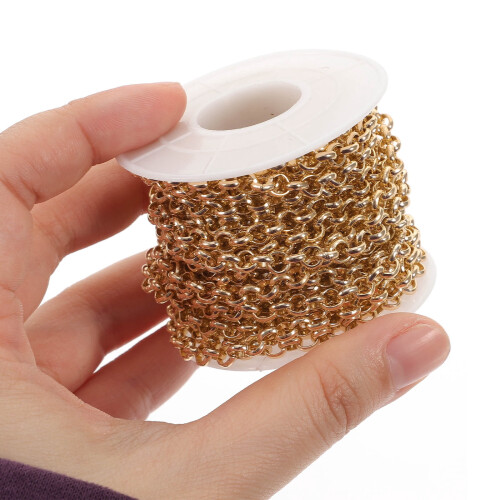 Chaîne décorative dorée KALLORY pour loisirs créatifs (1 pièce) 1
